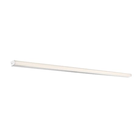 Dweled Slim Nightstick 48in LED Bathroom Vanity or Wall Light 3000K in White WS-358